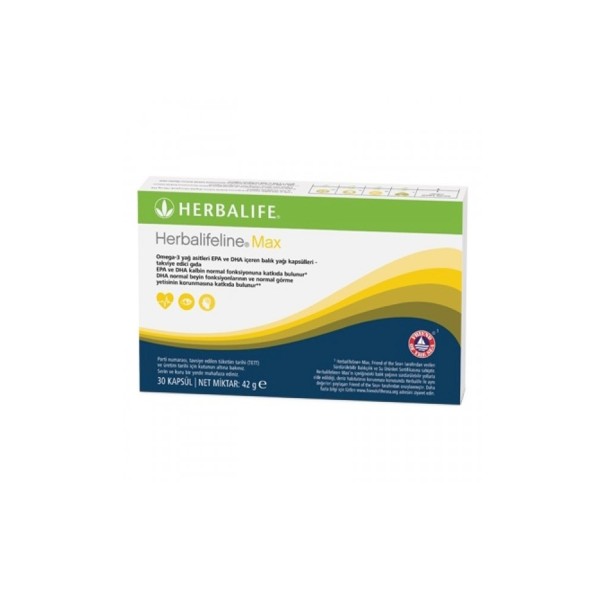 Herbalifeline Max 30  Kapsül                                                                                                                                                                                                                                           (Kampanya Bitiş 31.12.2024)
